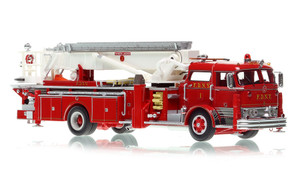 1:50 scale model of FDNY 1964 Mack® C/Truco 75' Tower Ladder 1 - Manhattan