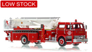 1:50 scale model of FDNY 1966 Mack® C/Eaton 75' Tower Ladder - Fire Academy