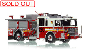 1:50 scale model of FDNY 2021 Seagrave Attacker HD Engine 290 - Brooklyn