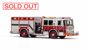 1:50 scale Meriden Fire Department Engine 3 museum grade replica