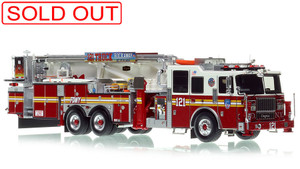 FDNY 2013 Seagrave Attacker 95' Tower Ladder 51 - Bronx Scale Model