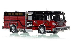 1:50 scale model of St. Louis Fire Department 2010 Spartan/Smeal Engine 23 - Carondelet