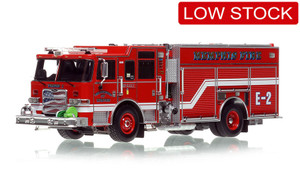 1:50 scale model of Memphis Fire Department 2018 Pierce Arrow XT PUC Engine 2 - S. Downtown