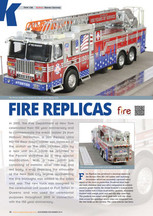 #FDNY150 Ferrara Ladder featured in U.K. based Truck Model World Magazine