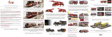Fire Replicas August scale model Newsletter