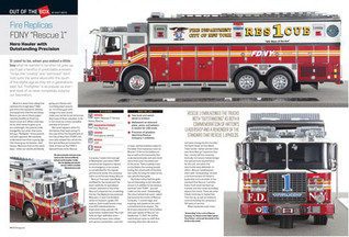 FDNY Rescue 1 featured in DieCast X Magazine