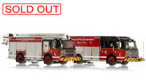 Chicago Fire Department Rosenbauer Squads 1/1A now sold out.