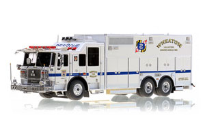 Replicas for Maryland's Bravest continue with RS742 from Wheaton Volunteer Rescue Squad