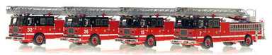 Fire Replicas produces 1990's Seagrave 100' Ladders for Chicago Fire Department