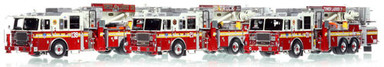 Bronx, Queens and Manhattan receive new 2010 Seagrave Tower Ladder replicas