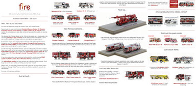 Fire Replicas July 2018 Newsletter
