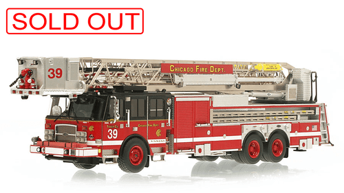 1:50 scale museum grade replica of CFD Tower Ladder 39 1:50 scale museum grade replica of CFD Tower Ladder 39