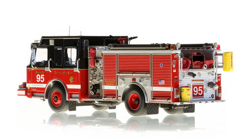 Fire Replicas Chicago Fire Department Spartan Engine 95 Scale Model