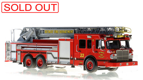 1:50 Detroit Fire Department Spartan/Smeal Ladder 22 scale model