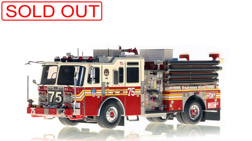 Fire Replicas FDNY Engine 75 Scale Model