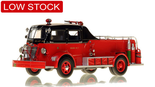 1:50 Scale Museum grade replica of 1952 CFD Autocar Squad 7 1:50 Scale Museum grade replica of 1952 CFD Autocar Squad 7