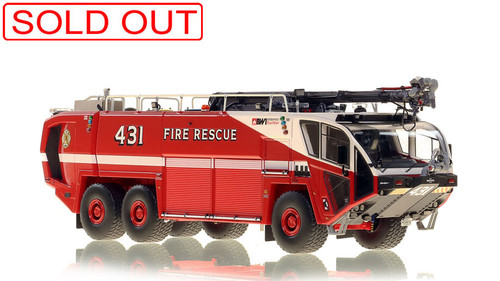 Baltimore-Washington International Rescue 431 - Oshkosh 6x6 Striker 3000 scale model