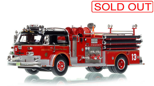 American LaFrance scale models by Fire Replicas