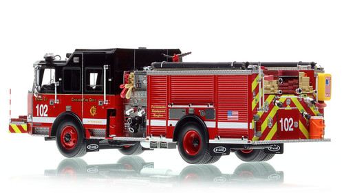 Fire Replicas 1:50 scale model of Chicago Fire Department 2020 E-One ...