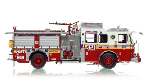 Fire Replicas FDNY Seagrave Engine 245 - Brooklyn Scale Model