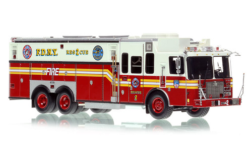 1:50 scale model of FDNY 1996 HME/Saulsbury Rescue 2 - Brooklyn 1:50 scale model of FDNY 1996 HME/Saulsbury Rescue 2 - Brooklyn
