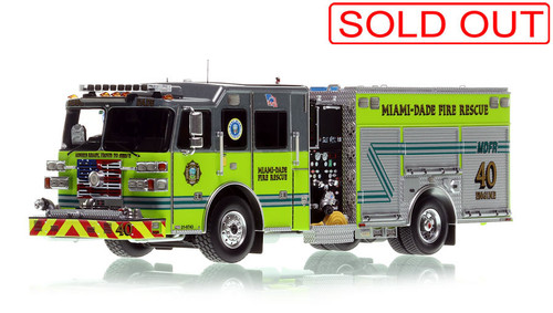 Fire Replicas 1:50 scale model of Miami-Dade Fire Rescue 2022