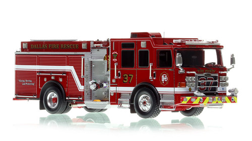 1:50 scale model of Dallas Fire-Rescue 2022 Pierce Enforcer Engine 37 - Five Points 1:50 scale model of Dallas Fire-Rescue 2022 Pierce Enforcer Engine 37 - Five Points