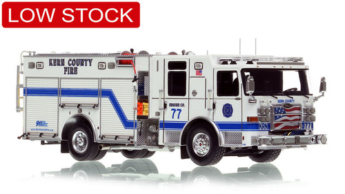 1:50 scale model of Kern County 2022 Pierce Enforcer Engine 77 - Ridgecrest Heights