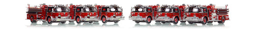 Classic 1972 American LaFrance Pumpers for Chicago just released!