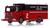1:50 scale model of Chicago 1970 Mack MB/1972 Platt Flying Manpower Squad 2 - Southeast Side