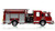 1:50 scale model of 2025 Limited Edition Pierce Dash Engine - Red over Red