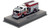 1:50 scale model of 2025 Limited Edition Pierce Dash Engine - White over Red