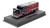 1:50 scale model of Chicago Fire Department 1996 HME/Saulsbury Squad 1
