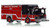 1:50 scale model of Chicago Fire Department 1996 HME/Saulsbury Squad 1