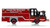 1:50 scale model of Chicago Fire Department 1996 HME/Saulsbury Hazardous Incident Team 