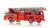 1:50 scale museum grade model of FDNY Ladder 2 - 1972 Seagrave Phone Booth 100' Ladder