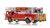 1:50 scale model of Newark Fire Department E-One Ladder 5