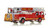 1:50 scale model of Newark Fire Department E-One Ladder 11