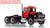 1:50 scale model of Mack® R Tandem Axle Tractor - Red over Black with Black Fenders 1:50 scale model of Mack® R Tandem Axle Tractor - Red over Black with Black Fenders