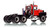 1:50 scale model of Mack® R Tandem Axle Tractor - Red over Black with Black Fenders 1:50 scale model of Mack® R Tandem Axle Tractor - Red over Black with Black Fenders