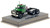 1:50 scale model of Mack® R Tandem Axle Tractor - Green over Black with Black Fenders 1:50 scale model of Mack® R Tandem Axle Tractor - Green over Black with Black Fenders