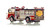 1:50 scale model of FDNY Satellite 1 - 2002 Mack® MR/Saulsbury Hose Wagon