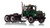 1:50 scale model of Mack® R Tandem Axle Tractor - Green over Black 1:50 scale model of Mack® R Tandem Axle Tractor - Green over Black