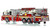 1:50 scale model of FDNY 2010 Seagrave Marauder II 75' Tower Ladder 138 - Queens