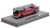 1:50 scale model of Chicago Fire Department Truck 81 - Seagrave 100' Ladder