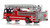 1:50 scale model of Chicago Fire Department Truck 81 - Seagrave 100' Ladder