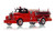 1:50 scale model of 1:50 scale model of Chicago Fire Department 1956 Mack® B95 Engine 21