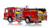 1:50 scale model of Los Angeles County Fire Department 2013 KME Predator Engine 119