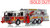 1:50 scale model of Philadelphia Fire Department 2021 Seagrave 75' Tower Ladder 2