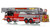 1:50 scale model of Chicago Fire Department 2018 E-One Cyclone II Tower Ladder 21